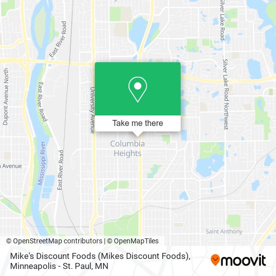 Mapa de Mike's Discount Foods (Mikes Discount Foods)