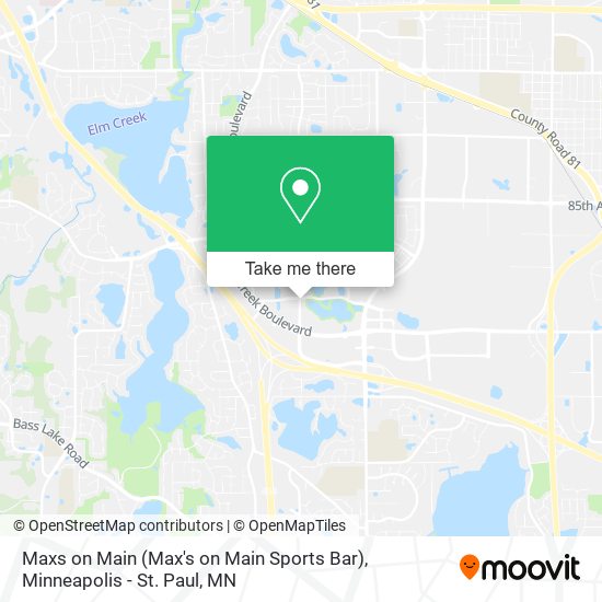 Maxs on Main (Max's on Main Sports Bar) map