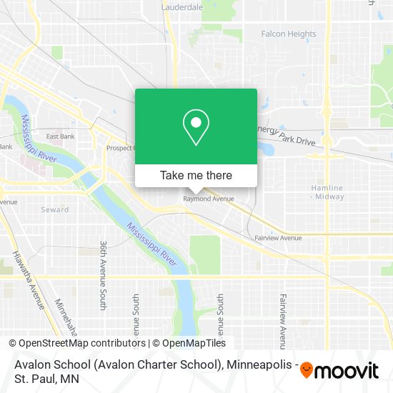 Avalon School (Avalon Charter School) map