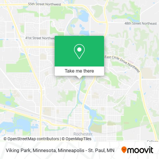 Mapa de Viking Park, Minnesota