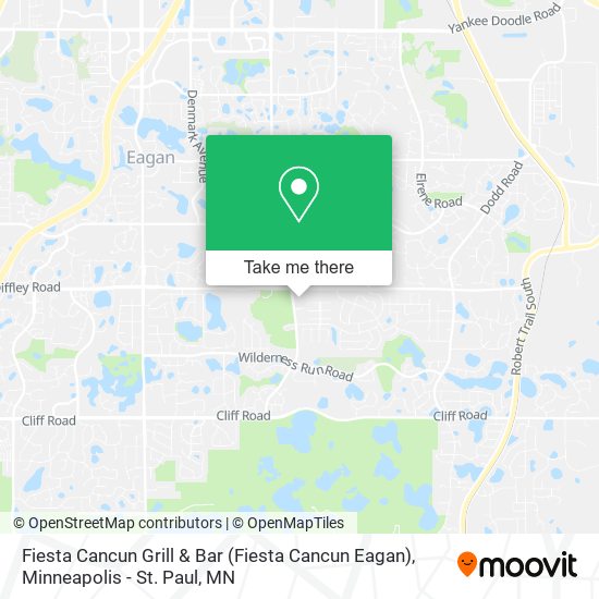 Mapa de Fiesta Cancun Grill & Bar (Fiesta Cancun Eagan)