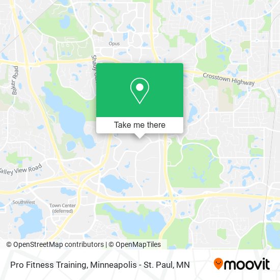 Mapa de Pro Fitness Training