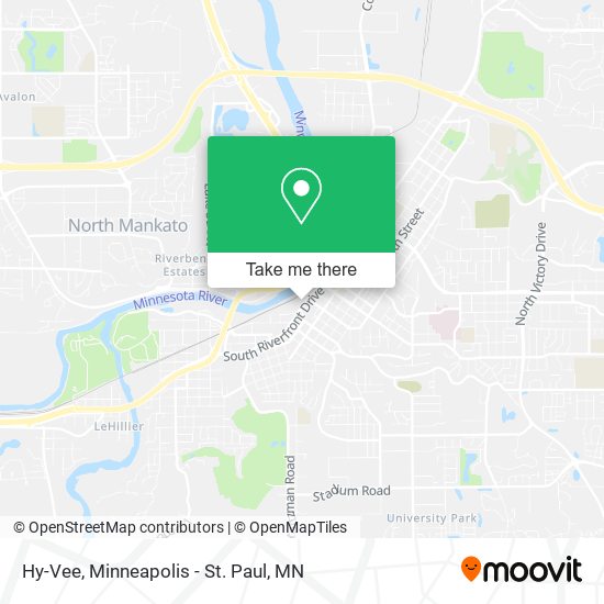 Mapa de Hy-Vee