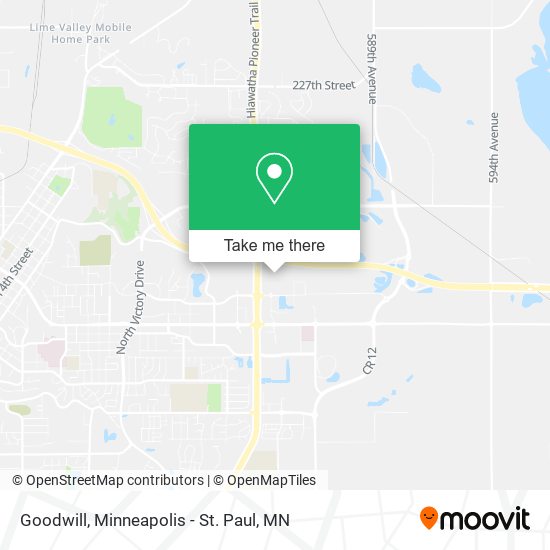 Goodwill map
