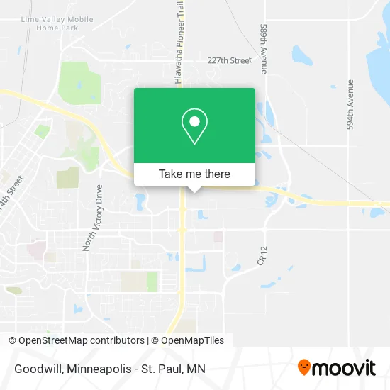 Goodwill map
