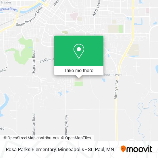 Rosa Parks Elementary map