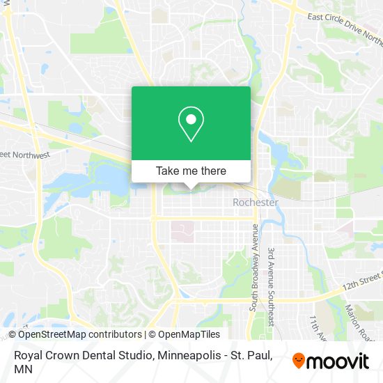 Mapa de Royal Crown Dental Studio
