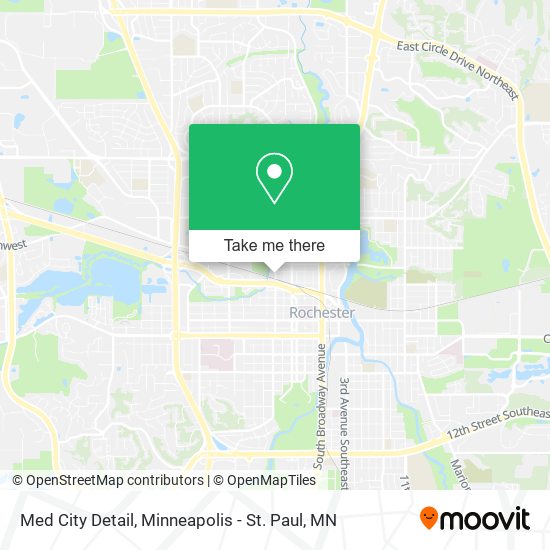 Med City Detail map