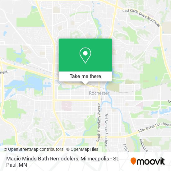 Mapa de Magic Minds Bath Remodelers