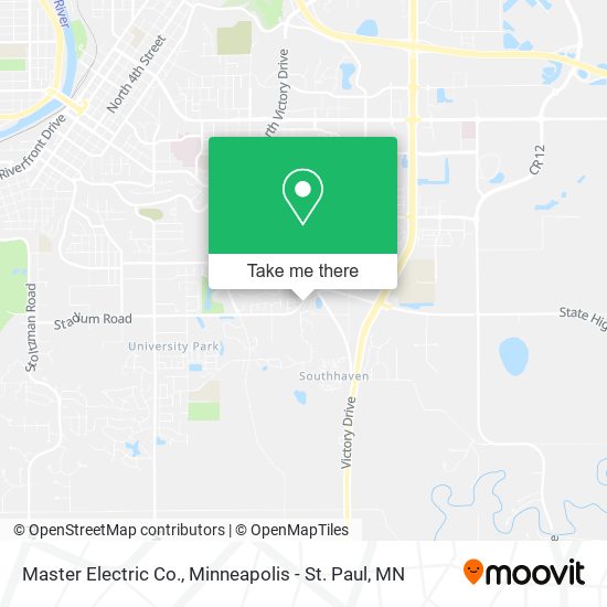 Master Electric Co. map