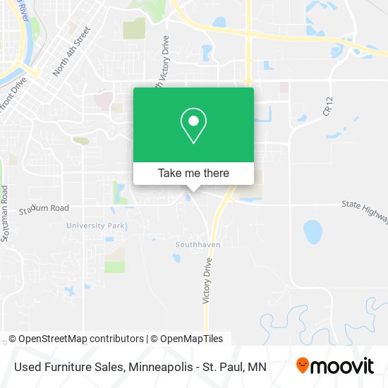 Mapa de Used Furniture Sales