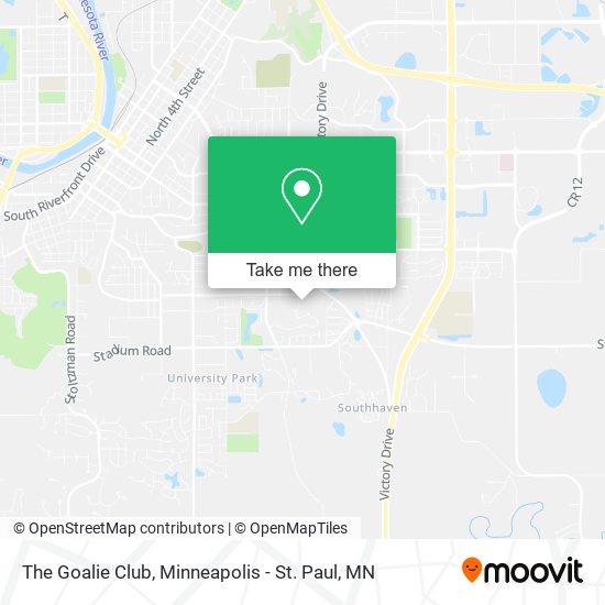 Mapa de The Goalie Club