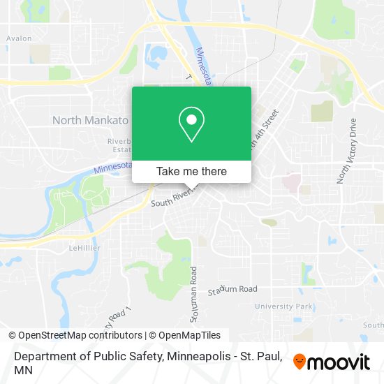 Mapa de Department of Public Safety