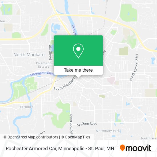 Rochester Armored Car map