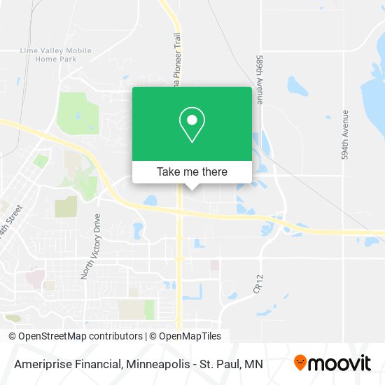Ameriprise Financial map