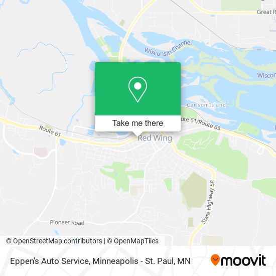Eppen's Auto Service map
