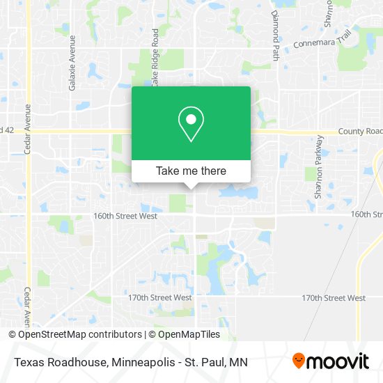 Texas Roadhouse map