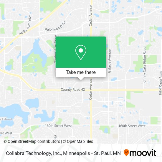 Collabra Technology, Inc. map