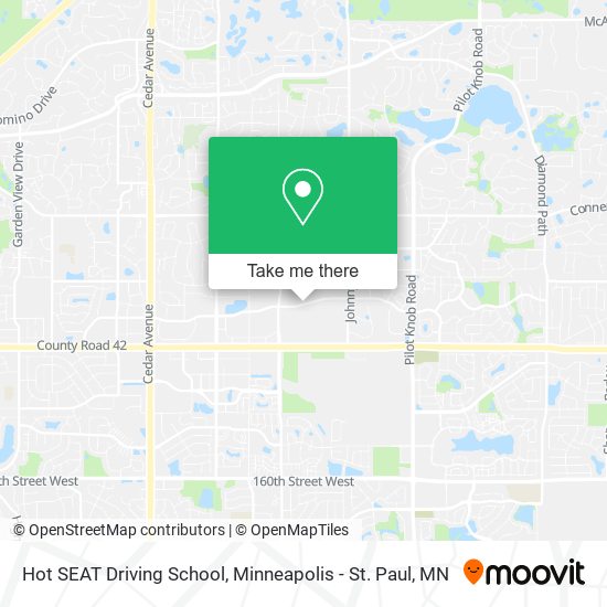 Hot SEAT Driving School map