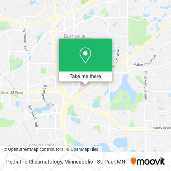 Pediatric Rheumatology map