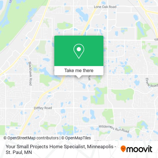 Your Small Projects Home Specialist map