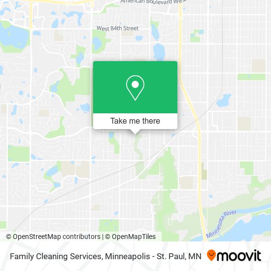 Family Cleaning Services map