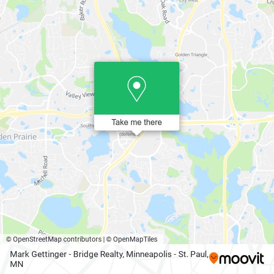 Mark Gettinger - Bridge Realty map