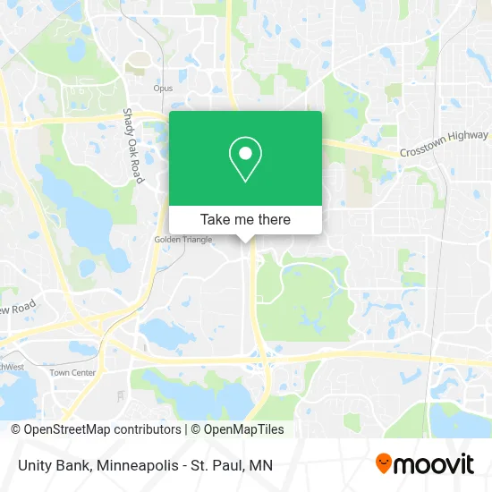 Unity Bank map