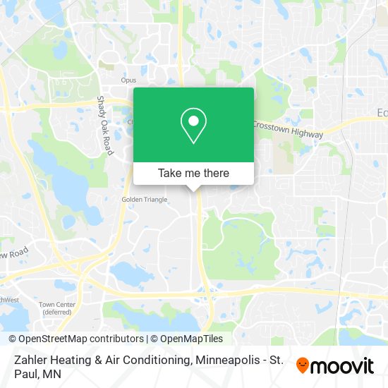 Zahler Heating & Air Conditioning map