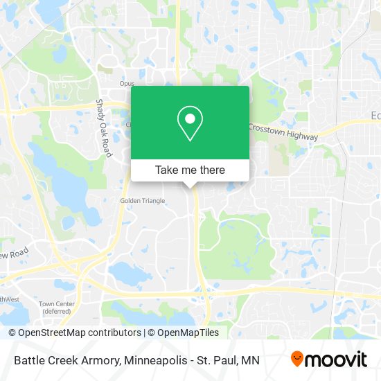 Mapa de Battle Creek Armory