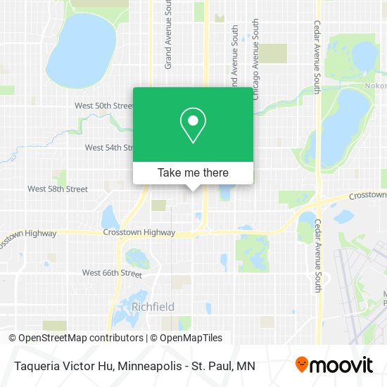 Taqueria Victor Hu map