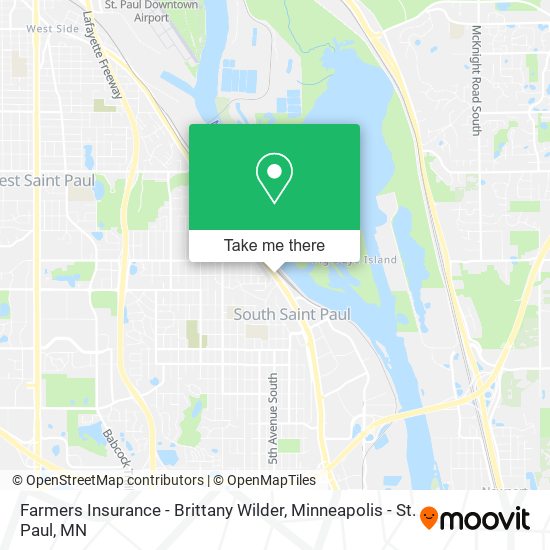 Mapa de Farmers Insurance - Brittany Wilder