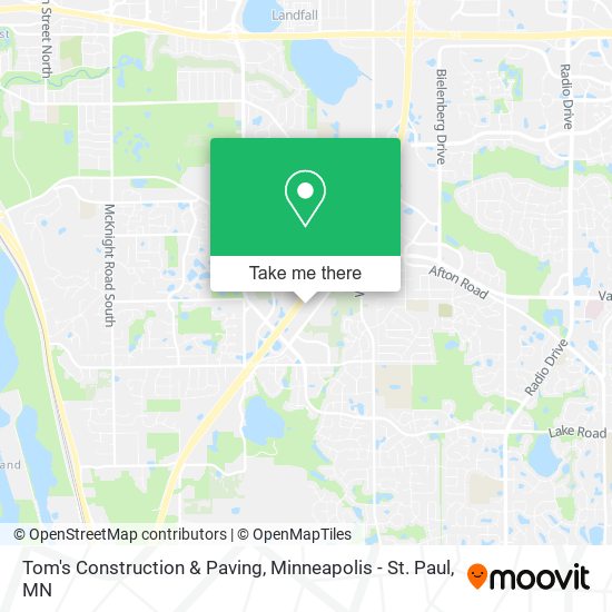Mapa de Tom's Construction & Paving