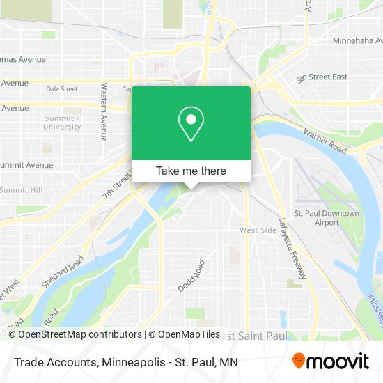 Trade Accounts map