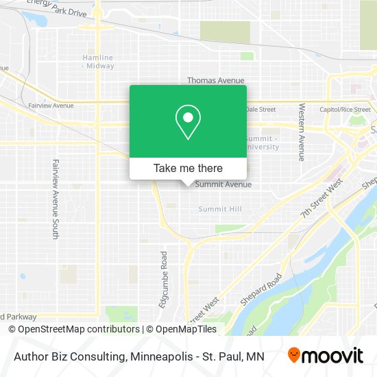 Author Biz Consulting map