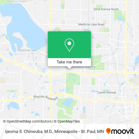 Ijeoma S. Chinwuba, M.D. map