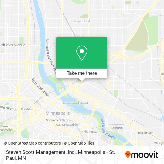 Steven Scott Management, Inc. map