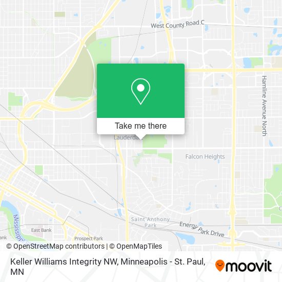 Keller Williams Integrity NW map