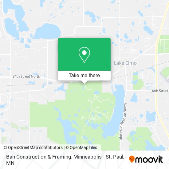 Bah Construction & Framing map