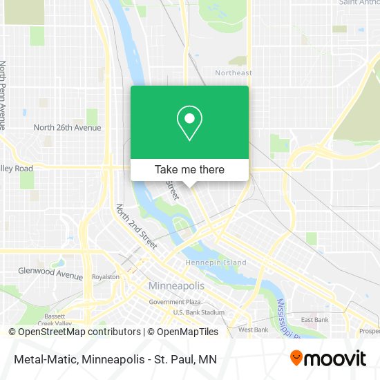 Metal-Matic map