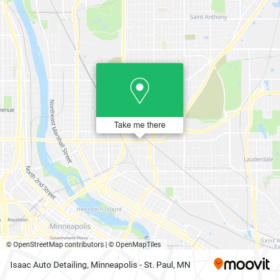 Isaac Auto Detailing map