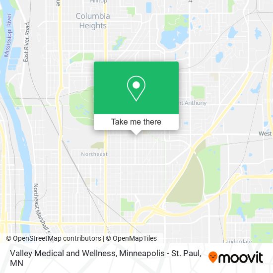 Valley Medical and Wellness map