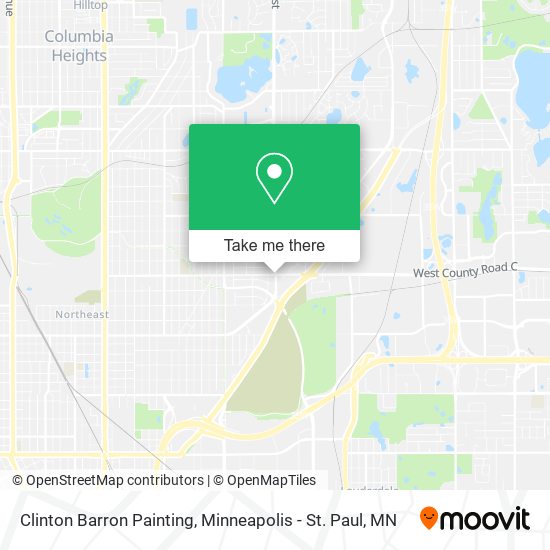 Clinton Barron Painting map