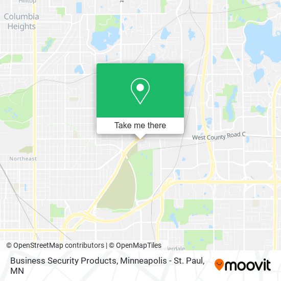 Business Security Products map