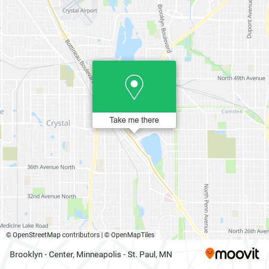Brooklyn - Center map