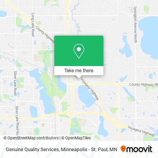 Genuine Quality Services map