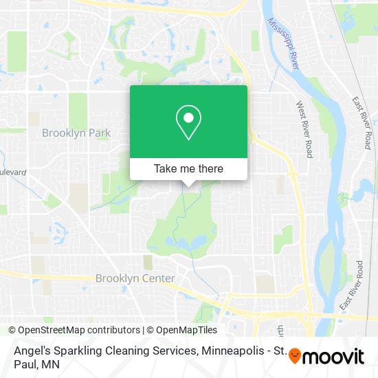 Mapa de Angel's Sparkling Cleaning Services