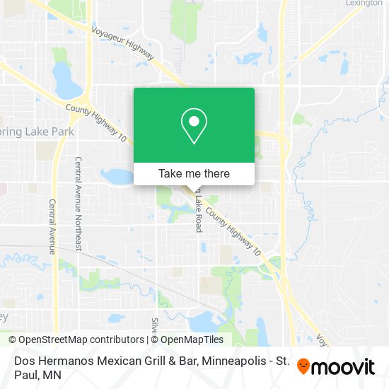 Dos Hermanos Mexican Grill & Bar map