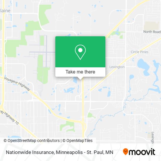 Nationwide Insurance map