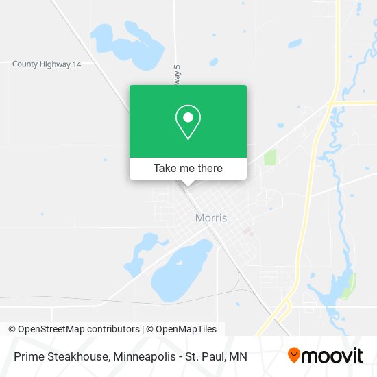 Prime Steakhouse map